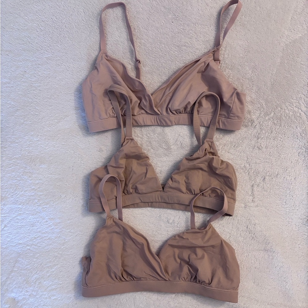 SKIMS Bras, Lot of 3, Size Medium